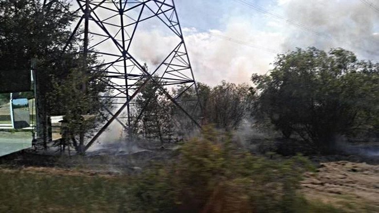 Сегодня в Чернобыльской зоне снова полыхал пожар