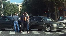 На пересечении Сумской и площади Свободы произошло ДТП (фото)