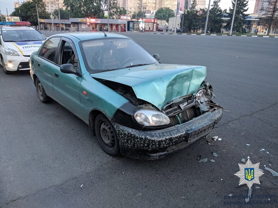 Задержан водитель, пытавшийся убежать с места ДТП на Людвига Свободы (фото)