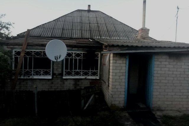 Под Харьковом на пожаре погиб человек