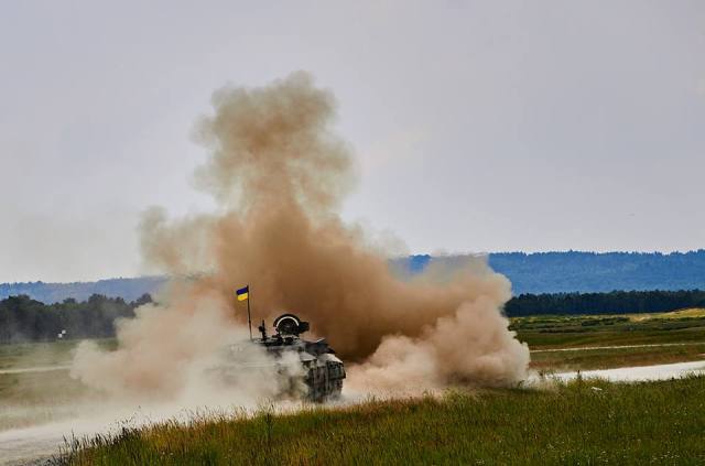 Украинские танкисты оборонялись на Tank Challenge 2018 (видео)