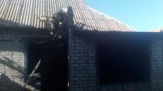 Во время пожара в Харьковской области мужчина получил получил тяжелые травмы