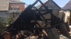 Жители Харьковщины потеряли на пожаре свое имущество (фото)