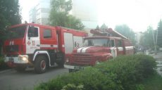 Под Харьковом горело кафе (фото, видео)