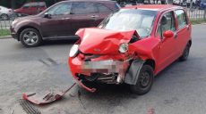 На Мемориале столкнулись Opel insignia и Сhery QQ308 (фото)