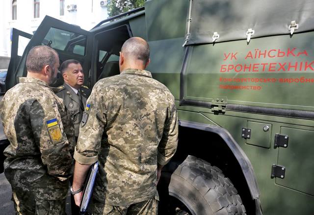 Украинский ВПК представил новый бронеавтомобиль «Новатор»