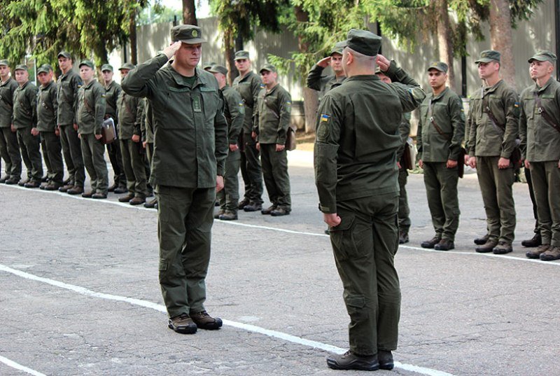 В Харькове прошли сборы командиров Нацгвардии