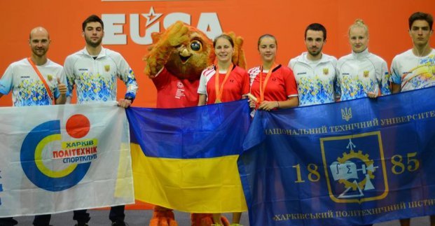 Студентки ХПИ завоевали две медали на Европейских студенческих играх