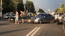 В Харькове снова сбили мотоциклиста (фото)