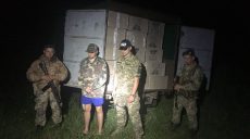 Харьковские пограничники задержали ночного контрабандиста (фото, видео)