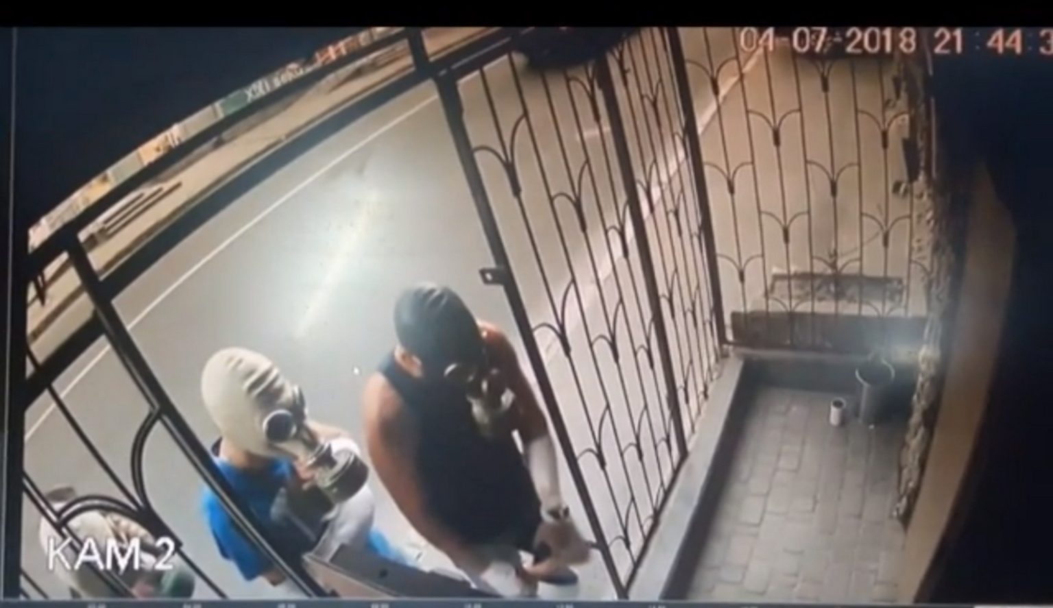 Коричневый рассвет над Харьковом