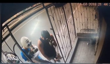 Коричневый рассвет над Харьковом