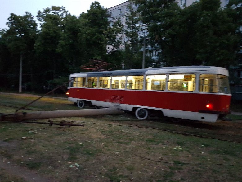 В Харькове произошли два трамвайных дрифта (фото)