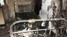 Под Харьковом во время пожара погиб мужчина (фото)