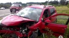 На Окружной в ДТП пострадали четверо жителей Харьковщины (фото)
