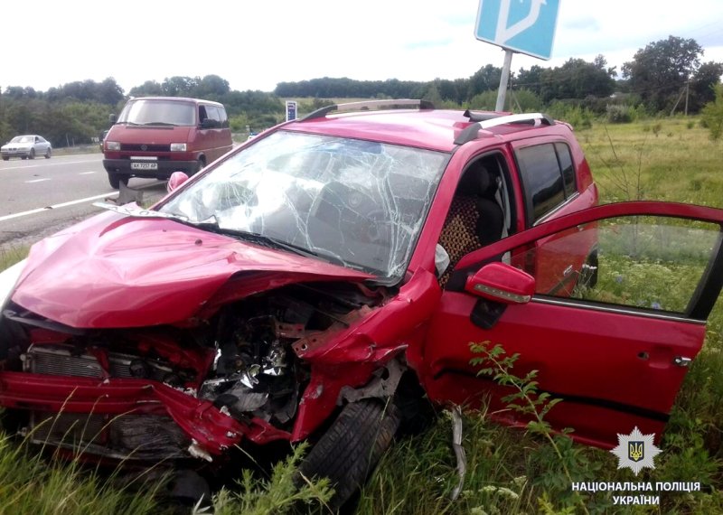 На Окружной в ДТП пострадали четверо жителей Харьковщины (фото)