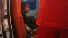 Харьковские дети перебегали дорогу на красный свет и попали под машину (фото)
