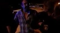 В Харькове пьяный водитель заехал на детскую площадку (видео)