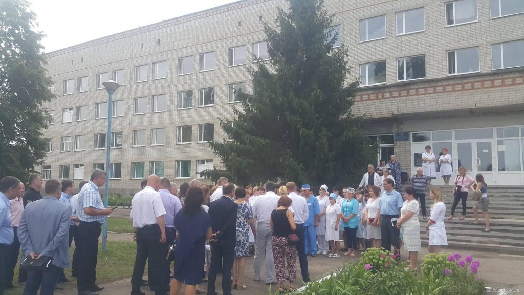 В Кегичевской ЦРБ капитально отремонтировали детское отделение