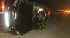 На Окружной перевернулась Toyota (фото)