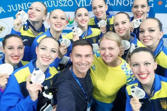 Харьковские синхронистки стали серебряными призерами чемпионата мира