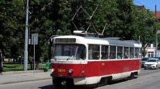 Меняется маршрут трамваев в районе Одесской