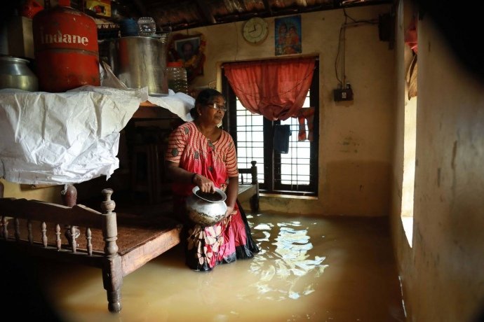 В Индии произошли самые страшные наводнения за последние 100 лет