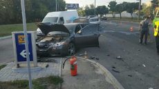 На Тракторостроителей столкнулись Skoda, Volkswagen Jetta и Toyota Camry (фото)