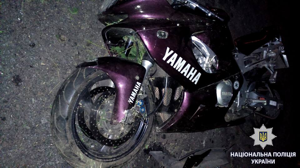 Под Харьковом в результате ДТП пострадал мотоциклист