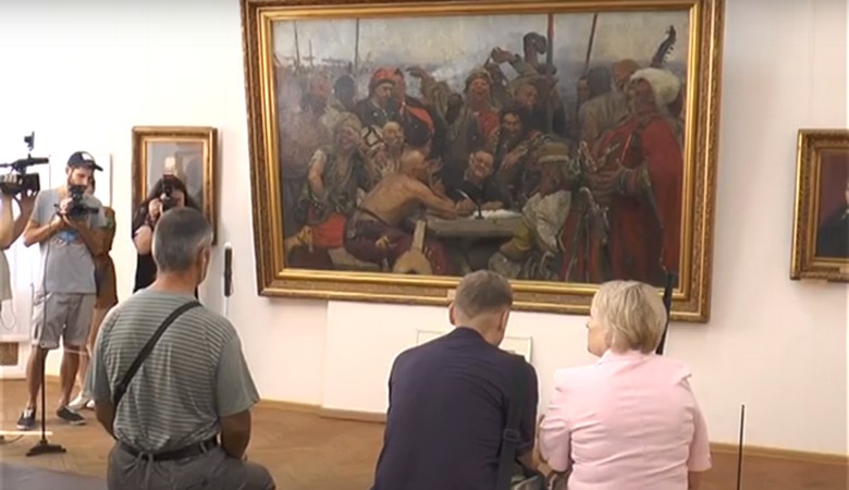 В Харьковском художественном музее появился аудиогид для незрячих (видео)