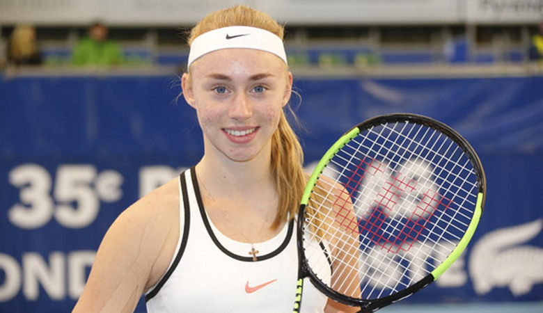 В Харьков после юниорского турнира серии «Большого Шлема» по теннису «US Open» вернулась Дарья Лопатецкая (видео)