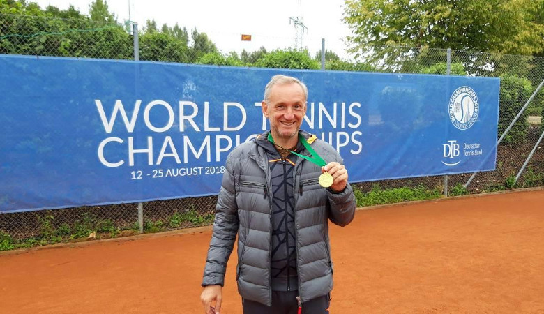 Харьковчанин Дмитрий Поляков стал чемпионом мира по теннису