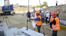 В Песочине заложили «первый камень» строительства новой начальной школы и детского сада