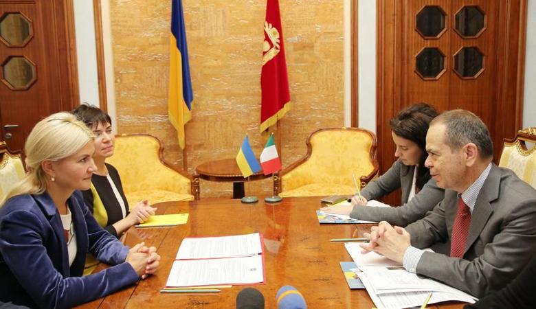 Харьковщина расширяет сотрудничество с Италией, – Светличная