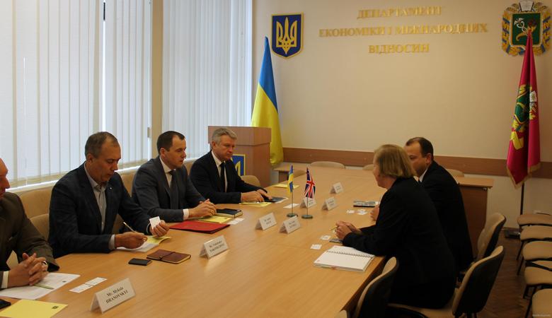 Харьковщина планирует расширять сотрудничество с Великобританией