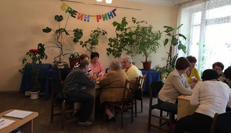 В Харькове состоялся финал первого осеннего кубка по брейн-рингу среди пенсионеров (видео)