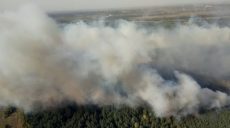 На Харьковщине на территории Красноградского лесхоза возник новый пожар