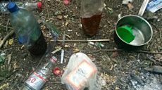 В парке города наркоман варил ацетилированный опий