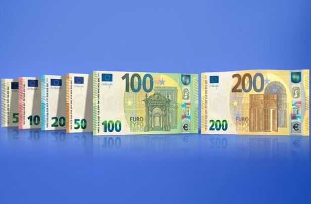 Новые банкноты в 100 и ​200 евро поступят в оборот 28 мая 2019 года (фото)