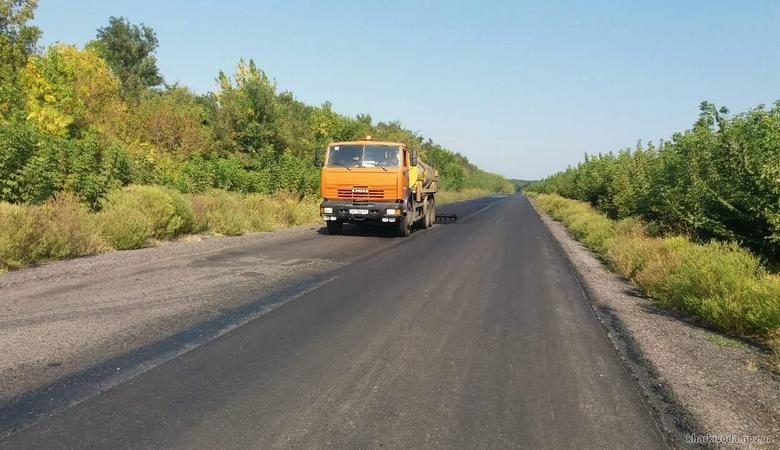 На Харьковщине работы на дорогах государственного значения подходят к завершающему этапу