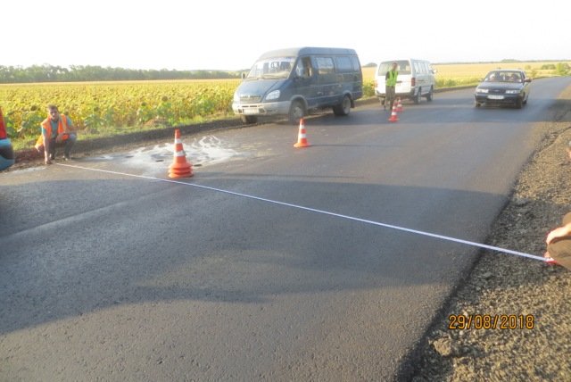 Проверено качество ремонта автодороги Мерефа-Лозовая-Павлоград