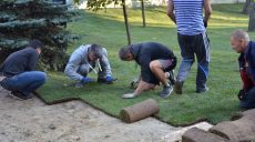 В саду Шевченко откроют отремонтированную часть вдоль Сумской