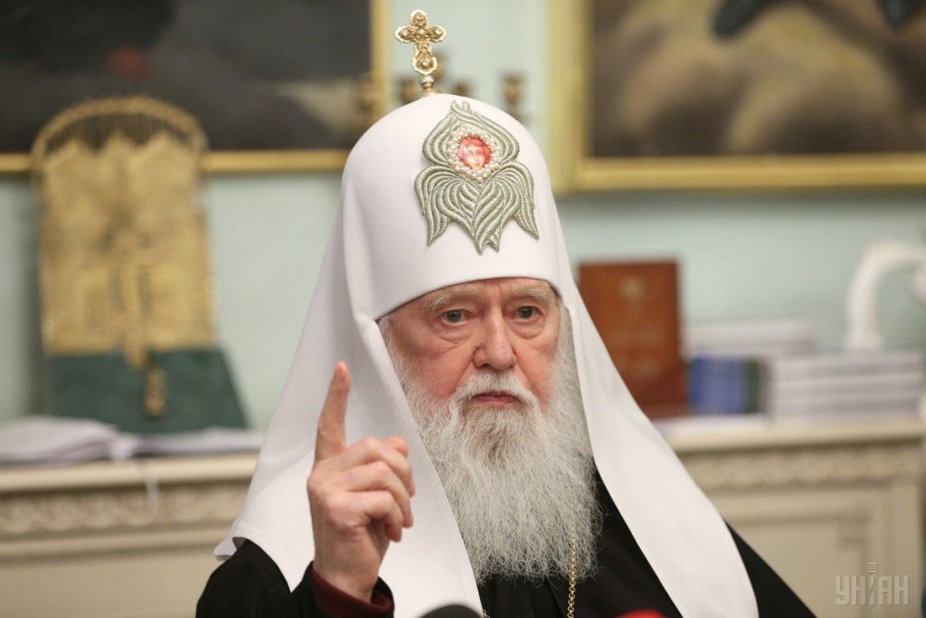 Богослужебная речь Единой Церкви принципиально должна быть на украинском — Филарет