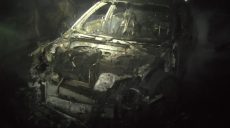 Ночью в центре Харькова горели пять автомобилей (фото, видео)