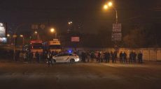 В Киеве образовались пробки из-за акции протеста
