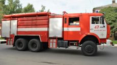 В Волчанске спасли на пожаре человека