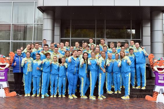 Харьковские спортсмены отправились на Летние юношеские олимпийские игры в Буэнос-Айресе