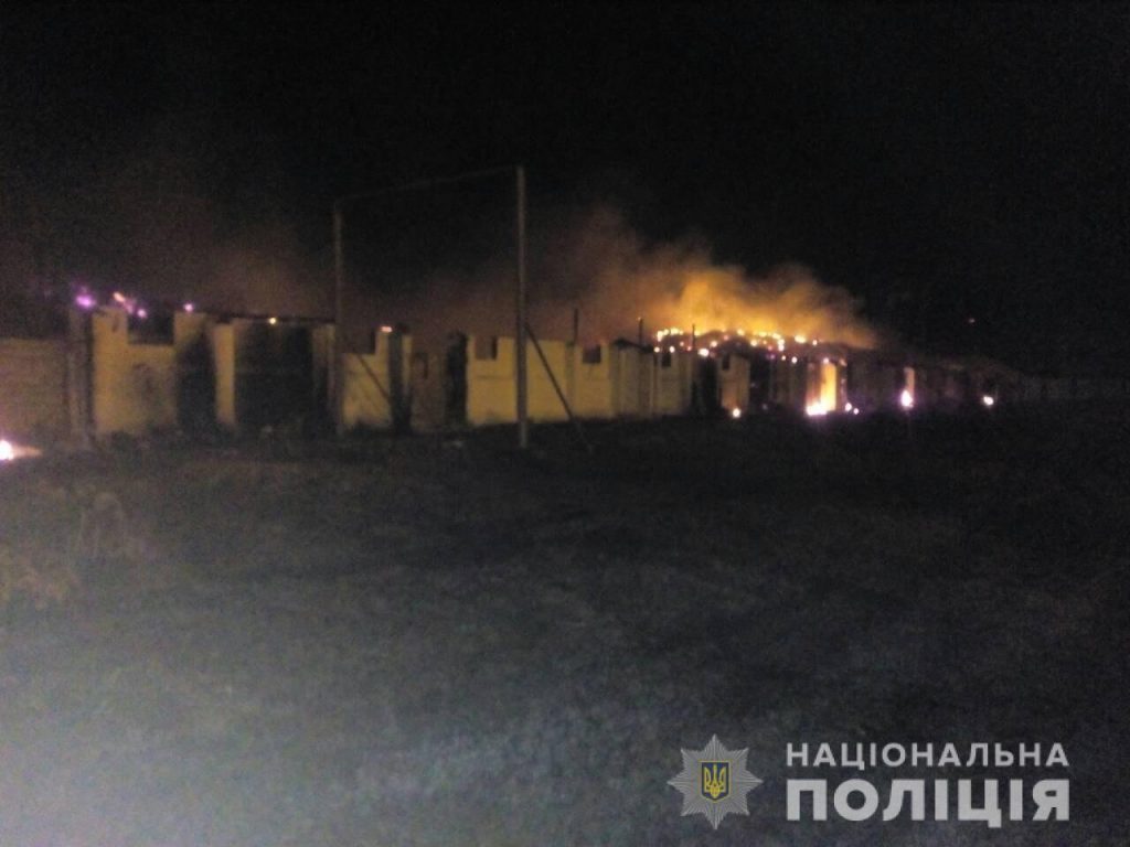 Полиция открыла уголовное дело по факту пожара на зерновых складах на Харьковщине