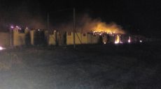 Полиция открыла уголовное дело по факту пожара на зерновых складах на Харьковщине