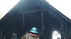 В Люботине замыкание в сети стало причиной пожара (фото)